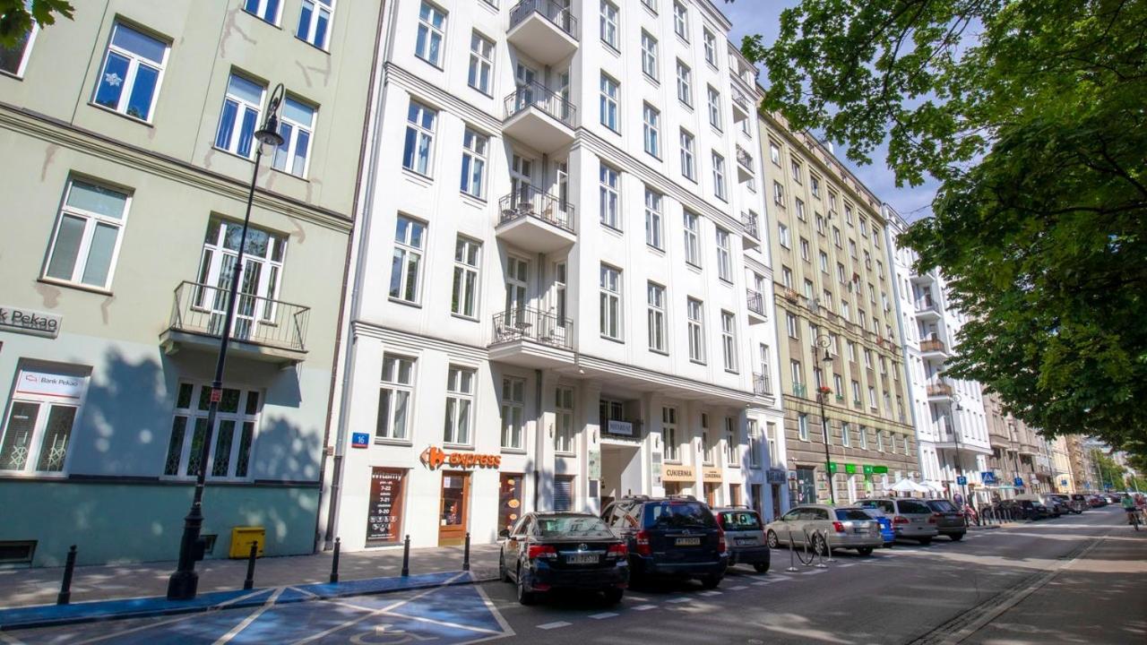 Apartament Grey Pearl Downtown Apartamento Varsovia Exterior foto